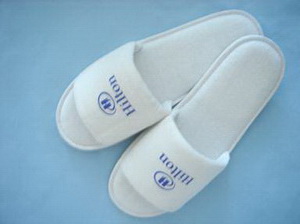 Open-Toe Custom Printed Slipper